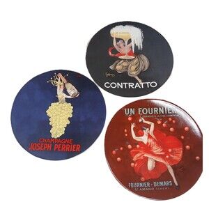 Pottery Barn Bubbly Collection Limited edition Plates Set of 3